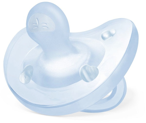 Chicco gommotto silicone azzurro 2-6 mesi 1 pezzo