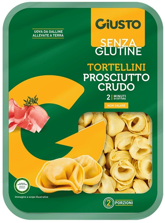 Just gluten free tortellini raw ham 250 g