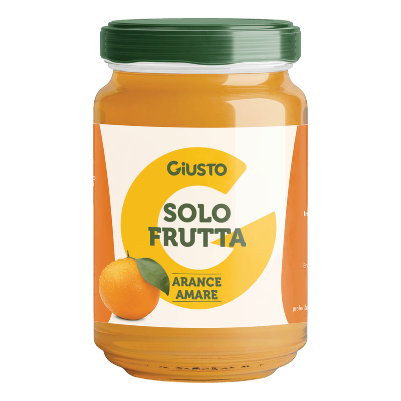 Giusto solo frutta confettura arance amare 220 g