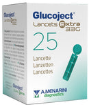Lancetta pungidito glucojet extra gauge 33 25 pezzi