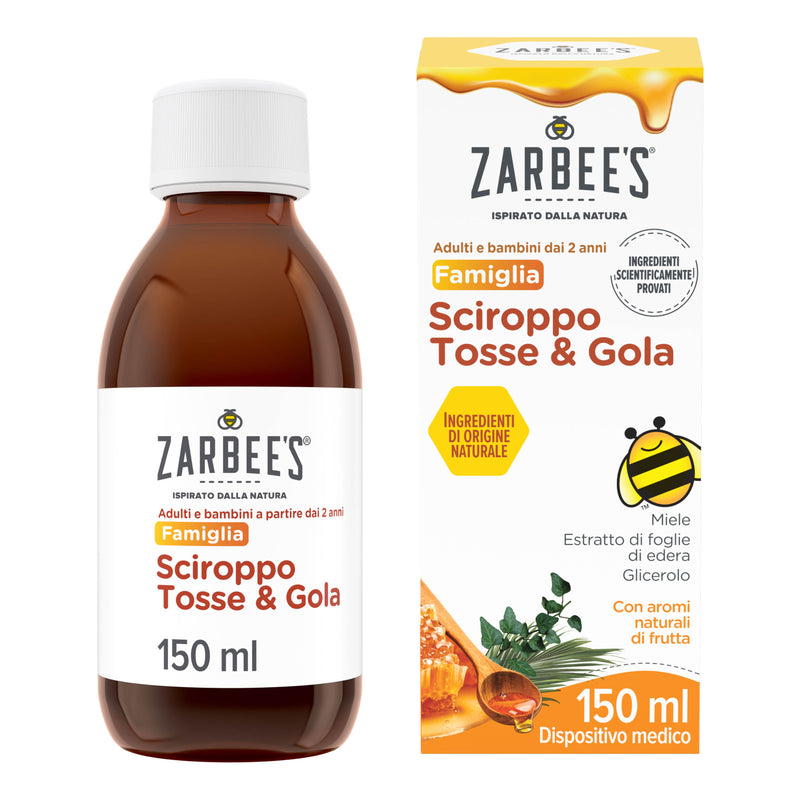 Zarbee's cough throat syrup 150 ml