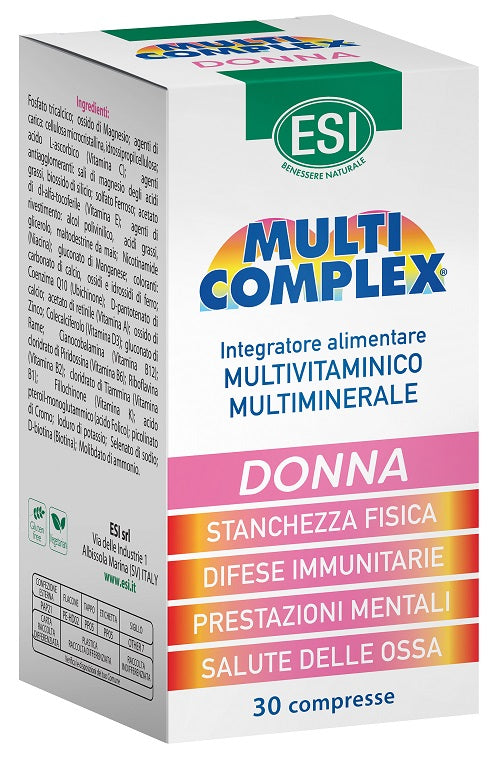 Esi multicomplejo mujer 30 comprimidos