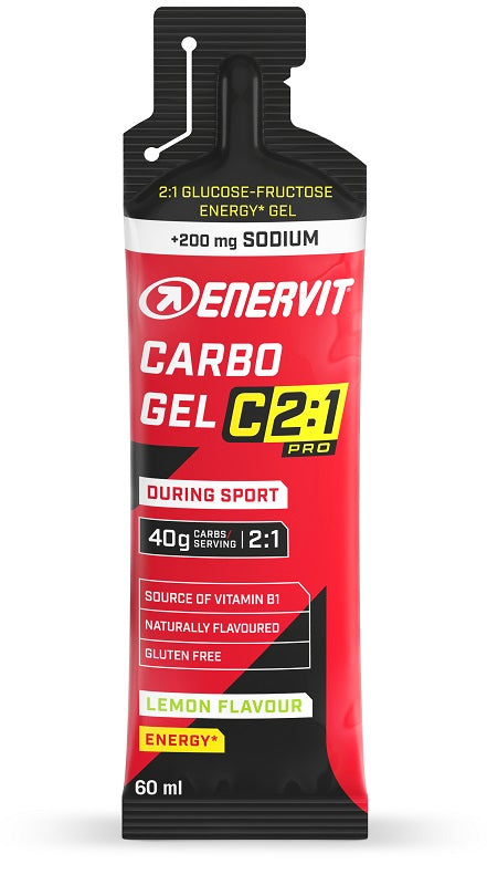 Enervit c2 1 pro carbo gel lemon con sodio 60 ml