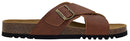SCHOLL - Tangor sandalo uomo cognac 43