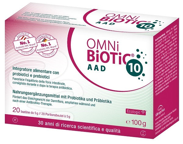 Omni biotic 10 aad kids 20 bustine da 25 g