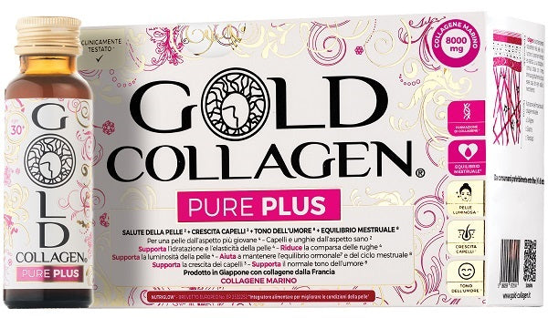 Gold collagen pure plus 10 flaconcini da 50 ml
