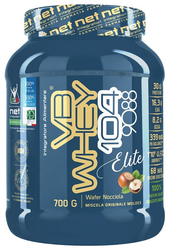 Net integratori vb whey 104 9088 elite wafer 700 g