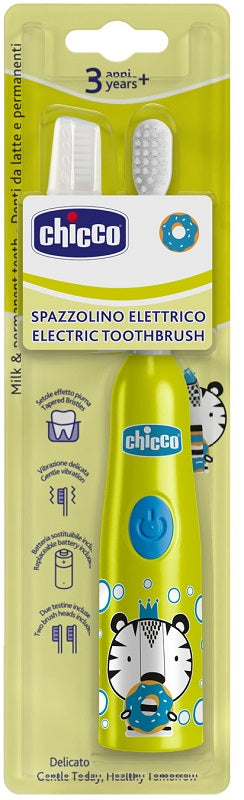 Cepillo de dientes eléctrico tigre amarillo chicco