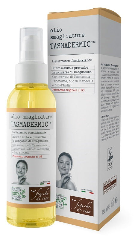 Tasmadermic aceite antiestrías copos de arroz 150 ml