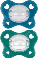 CHICCO - dual soft succhietto azzurro 16-36 mesi 2 pezzi