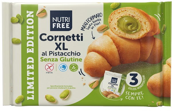 Nutrifree cornetti xl pistacchio 240 g