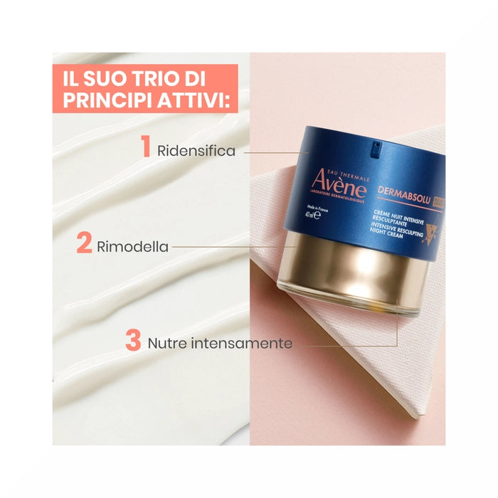 Avene Dermabsolu crema notte Intensiva Rimodellante Antietà 40ml (nuova formula)