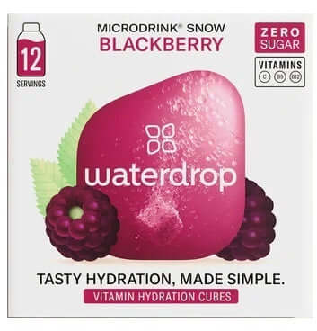 Waterdrop microdrink mora 12 cubetti 2 g
