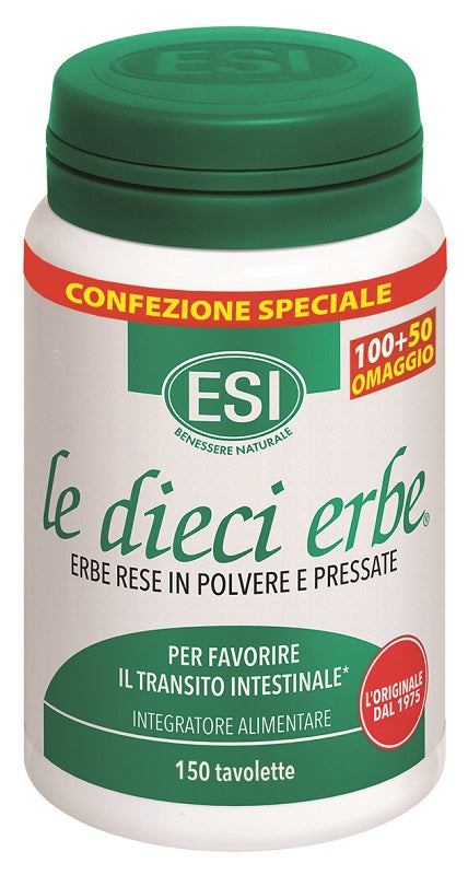 Esi le dieci erbe 100 tavolette + 50 tavolette omaggio