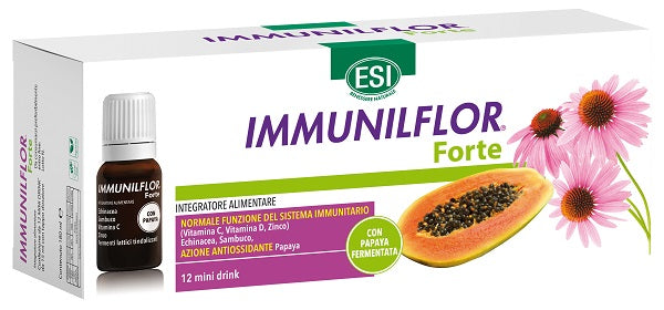 Esi immunil forte papaya 12 mini drink