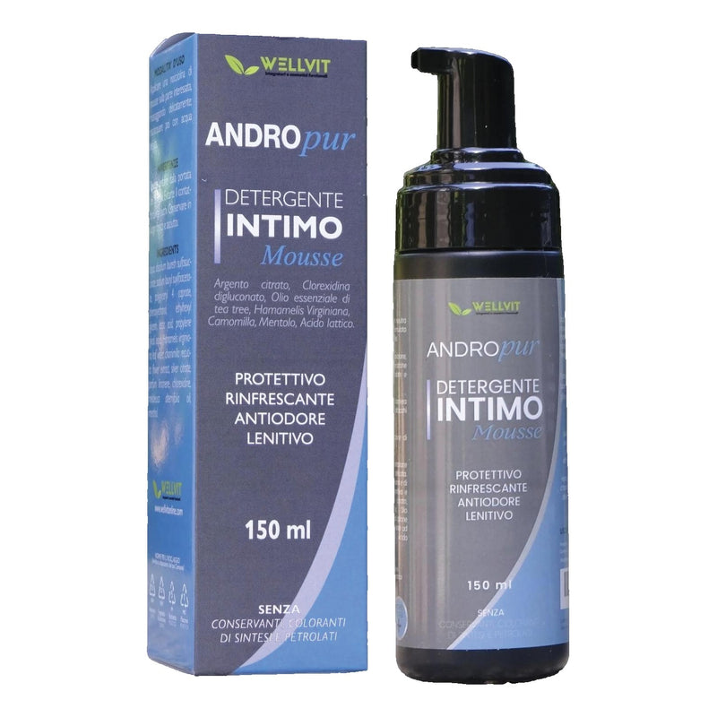 Andropur detergente intimo mousse 150 ml