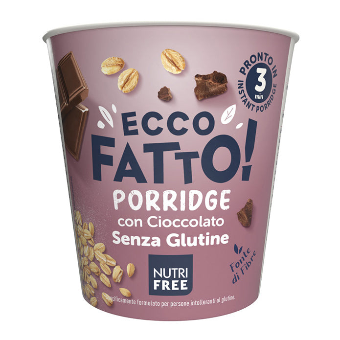 Nutrifree ecco fatto porridge cioccolato 50 g