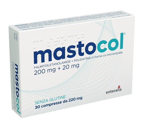 Mastocol 30 palmitoiletanolamide 200 mg + polidatina forma co micronizzata 20 mg 30 compresse