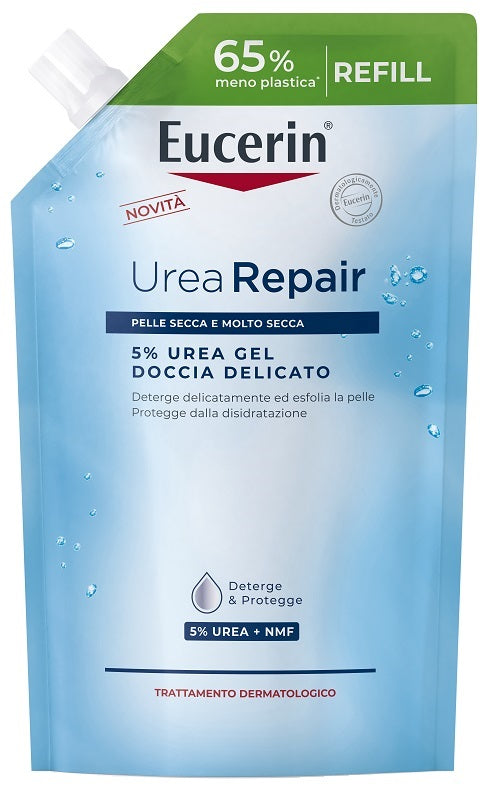 Eucerin 5% urea gel doccia delicato refill 400 ml