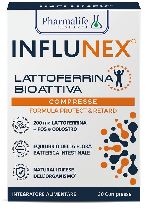 Influnex lattoferrina bioattiva 30 compresse
