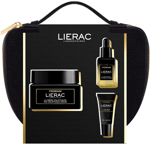 Lierac trousse natale premium voluptueuse 50 ml + mini siero 13 ml + mini contorno occhi 5 ml 2024