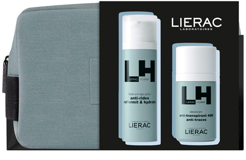 Lierac trousse natale uomo fluido 50 ml + deodorante 50 ml 2024