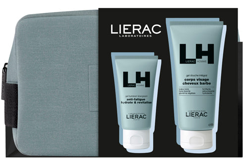 Lierac trousse natale uomo gel idratante 50 ml + gel doccia 200 ml 2024