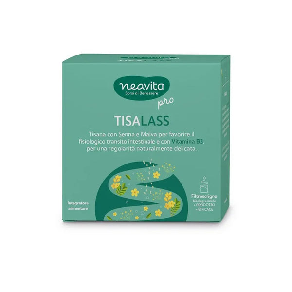 NEAVITA - tisalass filter chest - herbal tea with laxative effect - 18 filters