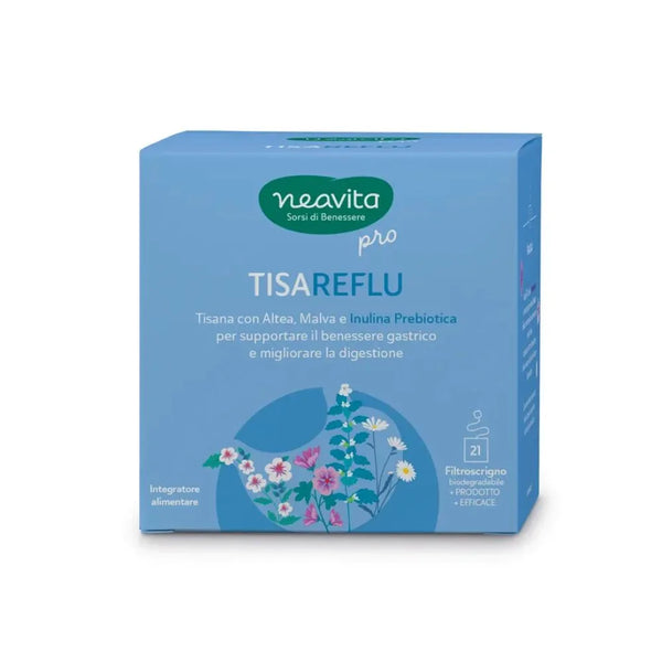 NEAVITA - tisareflu filter chest - anti-reflux herbal tea - 18 filters