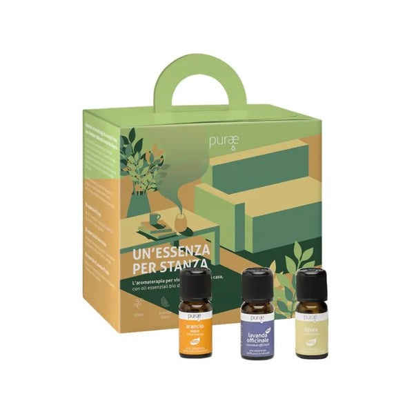 PURAE - Kit un'essenza per stanza - diffusore blossom cottonflower + olio essenziale