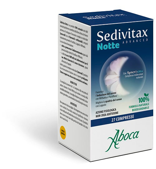 ABOCA - Sedivitax Advanced notte 27 compresse