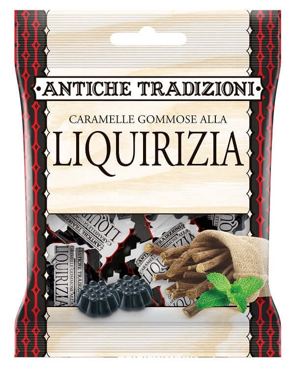 Antiche tradizioni caramelle gommose liquirizia 50 g