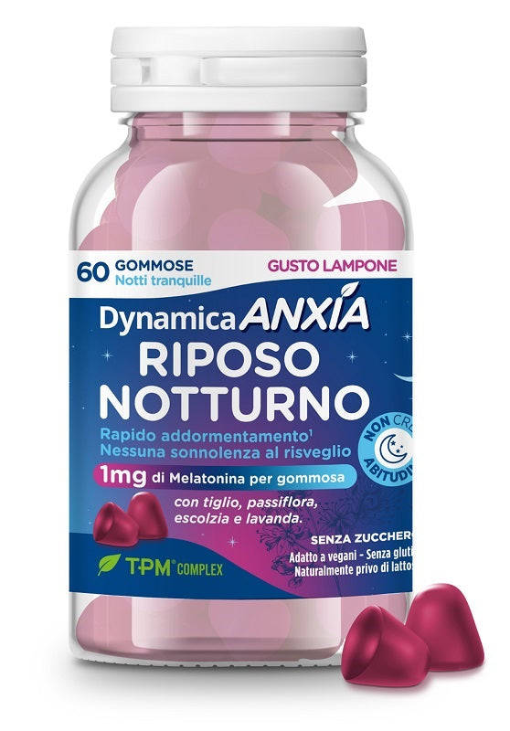 Dynamica anxia riposo notturno 60 gommose