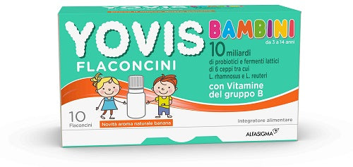 Yovis bambini banana 10 flaconcini da 10 ml