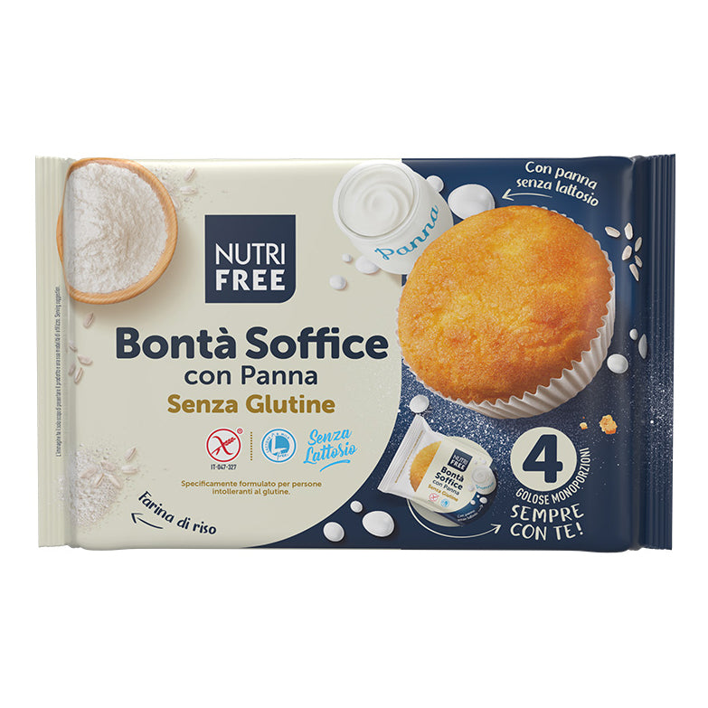 Nutrifree bonta' soffice con panna 140 g