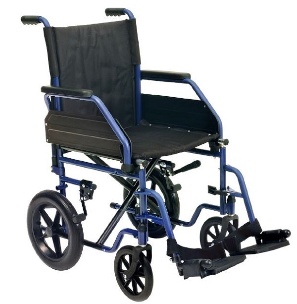 Carrozzina easy wheel transit 17 blu 43 cm