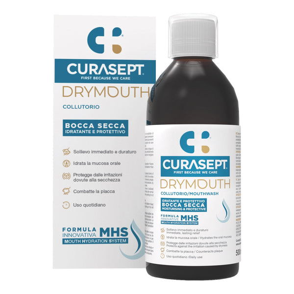 CURASEPT - Drymouth - collutorio in caso di secchezza della bocca 500 ml