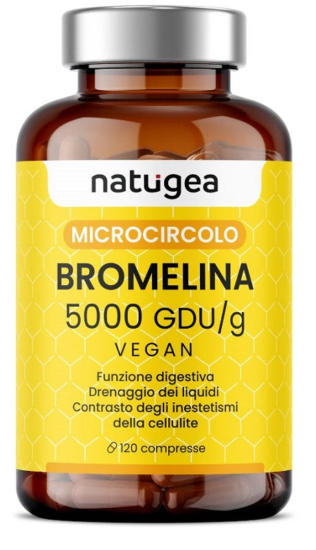 Natugea bromelain 5000 5000 gdu/g 120 tablets