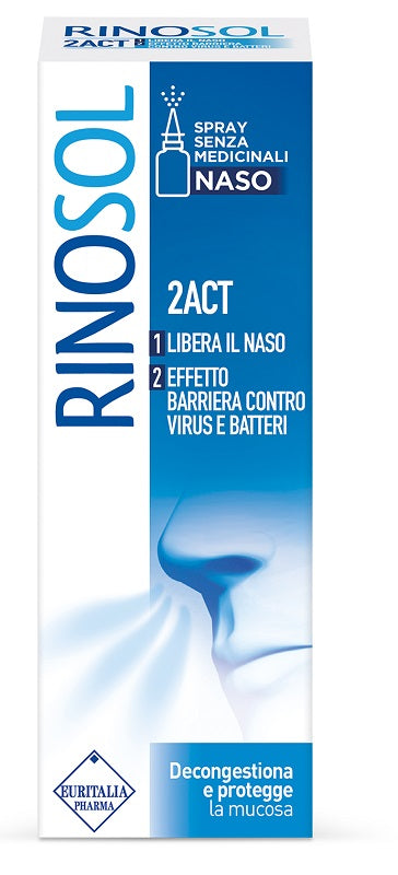 Spray nasale rinosol 2act 15 ml