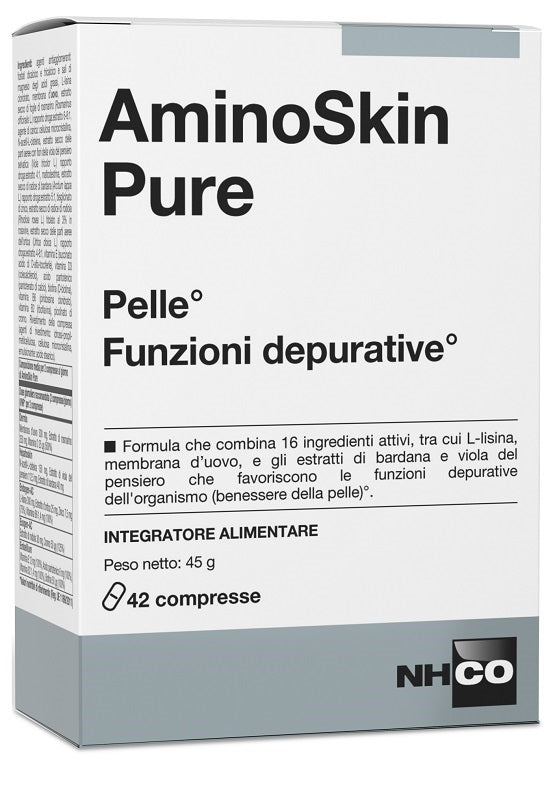 Nhco aminoskin pure 42 compresse