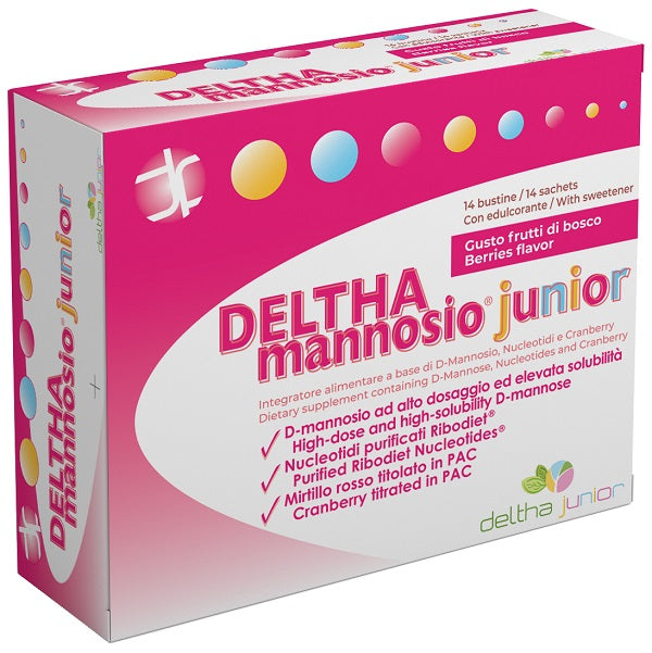 Deltha mannosio junior 14 bustine