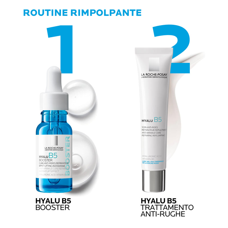 LA ROCHE POSAY - Kit Rimpolpante Hyalu b5 - Booster + Crema (Edizione limitata)