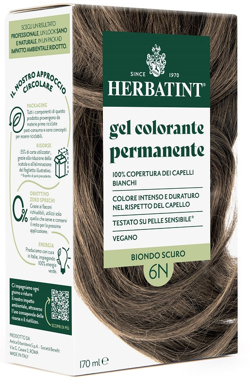 Herbatint 6n dark blonde 170 ml