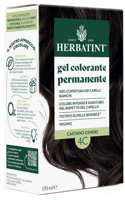 Herbatint 4c castano cenere 170 ml