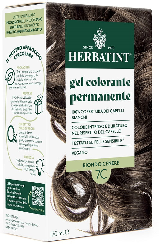 Herbatint 7c ash blonde 170 ml