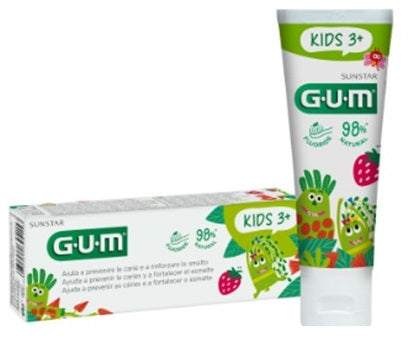 Gum kids monster 3/6 dentifricio bimbi 50 ml