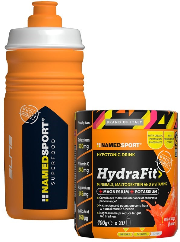 Hydrafit 400 g + botella deportiva