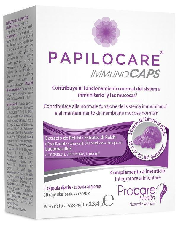 Papilocare immunocaps 30 capsule