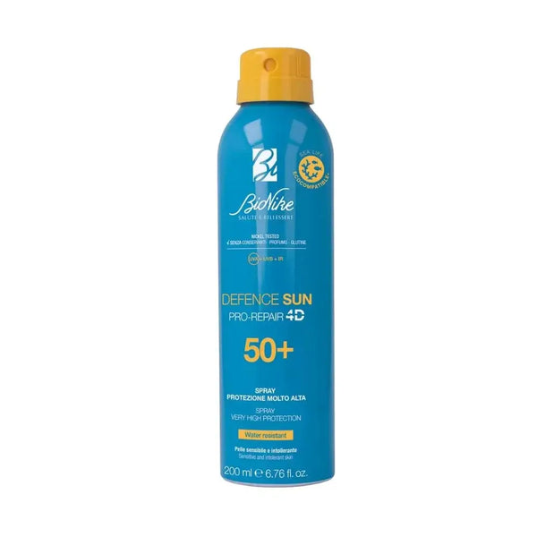 BIONIKE - Defence Sun Spray Transparent Touch Spf50+ Protezione Solare Molto Alta 200ml