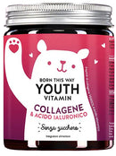 Born this way youth vitamin collagene & acido ialuronico 60 caramelle gommose